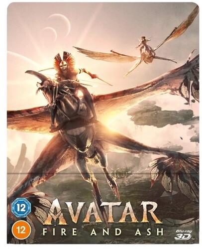 Avatar: Fire & Ash - 3D - All-Region/ 1080p (Steelbook) [Import]