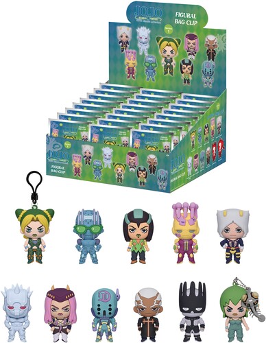 JOJOS BIZZARE - STONE OCEAN BAG CLIP S1 24CT PDQ