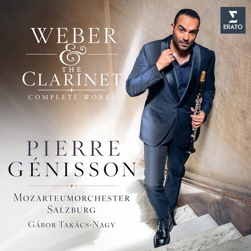 Pierre Génisson - Weber & The Clarinet: Complete Works vinyl record cover