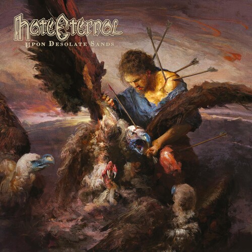 Hate Eternal - Upon Desolate Sands vinyl record cover
