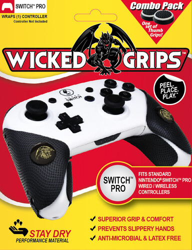 Wicked-Grips High Performance Controller Grips for Nintendo