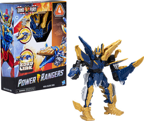 Photos - Action Figures / Transformers Hasbro Collectibles - Power Rangers Dino Fury Mosa Razor Zord Combining Zo 