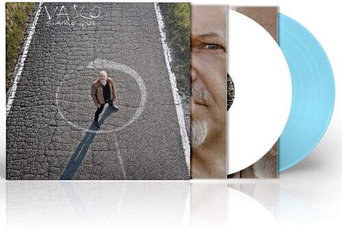 Vasco Rossi - Siamo Qui - Double Bllue & White Vinyl