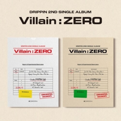 Drippin - Villain - Random Cover - incl. Photobook, Photo Card, Sticker, Bookmark + Profile