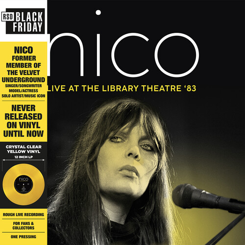 Nico - Live At The Librairy Theatre '83 [RSD Black Friday 2022]