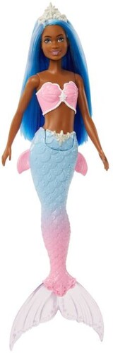Barbie - Barbie Mermaid With Pastel Pink Top Blue Hair Aa