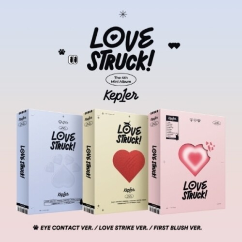 Lovestruck! - Random Cover - incl. 84p Photobook, 3 Postcards, Tattoo Sticker, Hidden Message card, Folded Poster + 2 Photocards [Import]