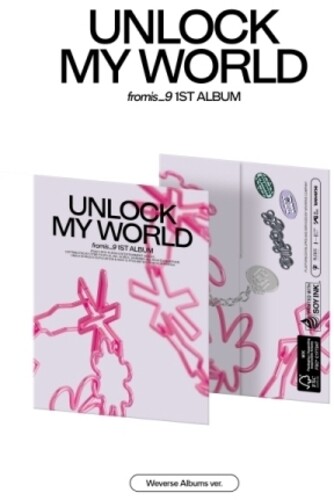 fromis_9 - Unlock My World - Weverse Albums Version - incl. Card Holder, 2 Photocards + QR Card