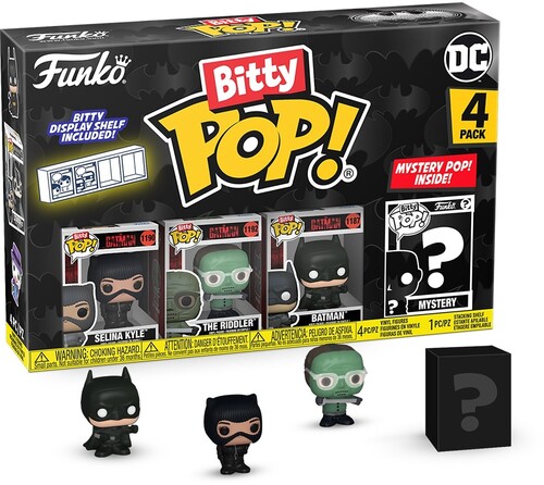 BITTY POP BATMAN CATWOMAN 4 PACK 85TH ANNIVERSARY