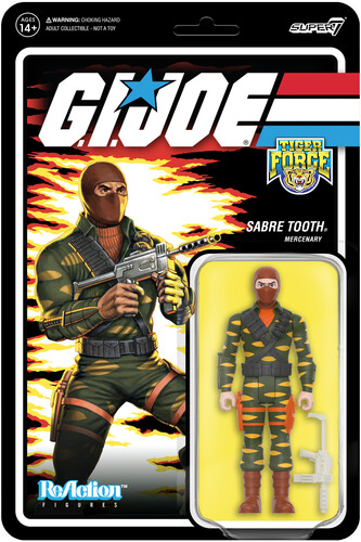 G.I. JOE REACTION FIGURES WAVE 8 - SABRE TOOTH