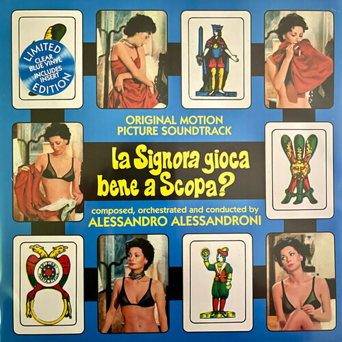 La Signora Gioca Bene A Scopa - Limited 140-Gram Transparent Blue Colored Vinyl