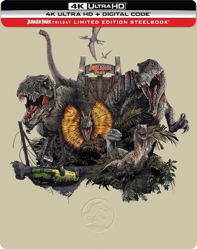 Jurassic Park Trilogy (Steelbook)