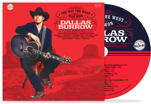 Dallas Burrow - Way The West Was Won vinyl record cover