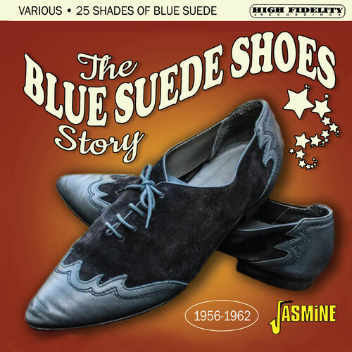Blue Suede Shoes Story: 25 Shades Of Blue Suede - Blue Suede Shoes Story: 25 Shades Of Blue Suede vinyl record cover