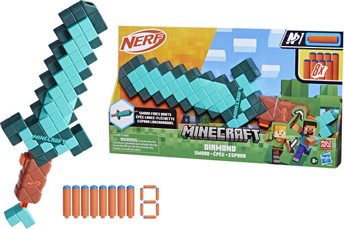 NER MINECRAFT DIAMOND SWORD