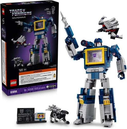 ICONS TRANSFORMERS SOUNDWAVE