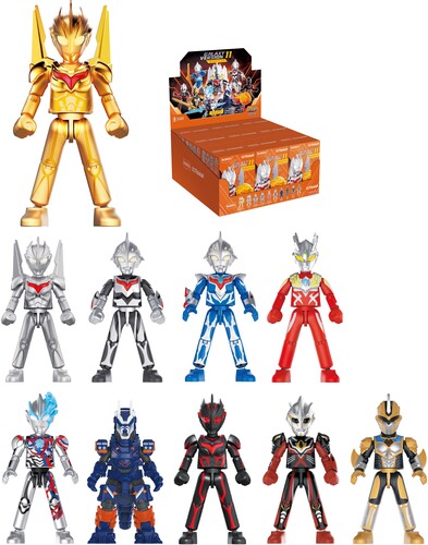 Blokees - Ultraman - Galaxy Version - Wv11: The Nexus Of Light 9ct Model Kit Display