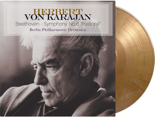 Beethoven / Karajan / Berlin Philharmonic - Beethoven: Symphony No.6 Pastoral - Red Vinyl vinyl record cover