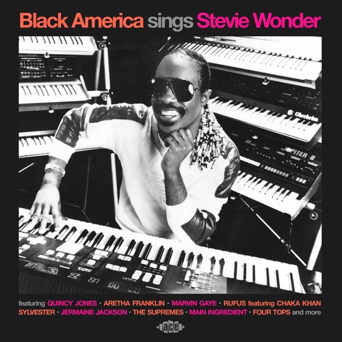 Black America Sings Stevie Wonder / Various (Uk) - Black America Sings Stevie Wonder / Various (Uk) vinyl record cover