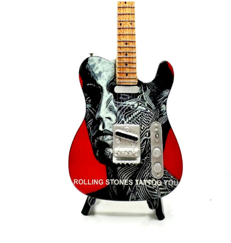The Mini Axe - Rolling Stones - Tattoo You - Mini Guitar Replica Collectible