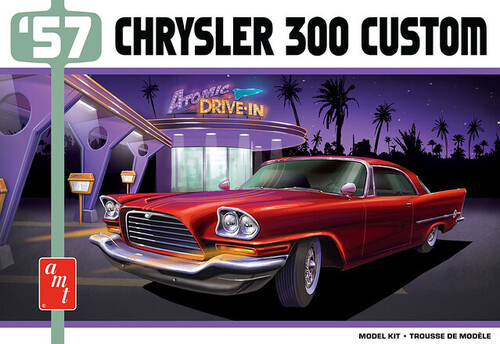 AMT 1957 Chrysler 300 Custom Version 1/25 Scale Model Kit