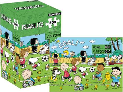 PEANUTS SOCCER 500 PIECE JIGSAW PUZZLE