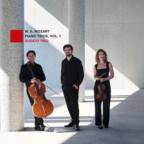 Susato Trio - Mozart: Pno Trios Vol. 1 vinyl record cover