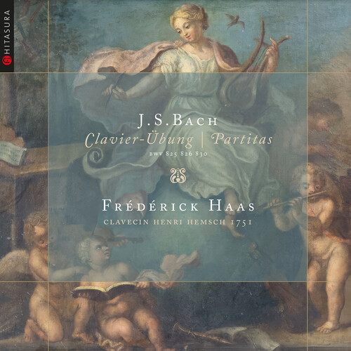 Frederick Haas - J. S. Bach: Partitas Bwv 825 826 830 vinyl record cover