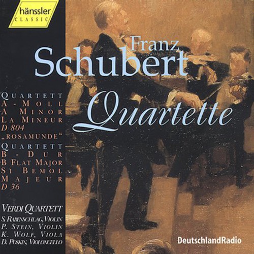 String Quartets D 804 Op 29 D 36