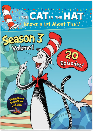 The Cat in the Hat Knows a Lot About That! Season 3 Volume1 w/ Planet Name Game Book