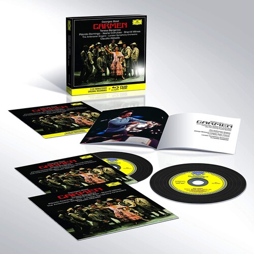 Bizet / Berganza / Domingo / Cotrubas - Bizet: Carmen vinyl record cover