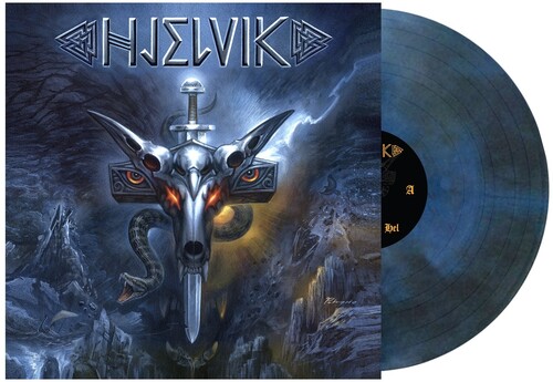 Hjelvik - Welcome To Hel (Dark Blue Swirl) [Limited Edition LP]