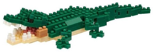 REPTILIA - CROCODILE, NANOBLOCK (BOX OF 6)|alliance entertainment