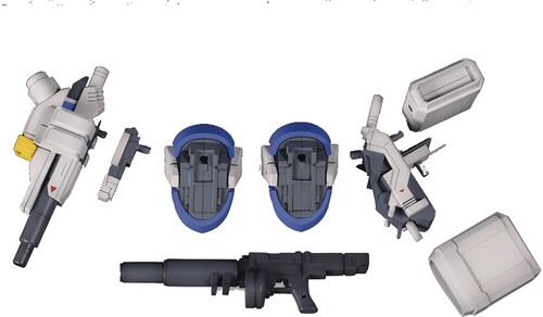 POWERDOLLS X-4+ PD-802 WEAPON SET 2 1/ 35 PLASTIC M