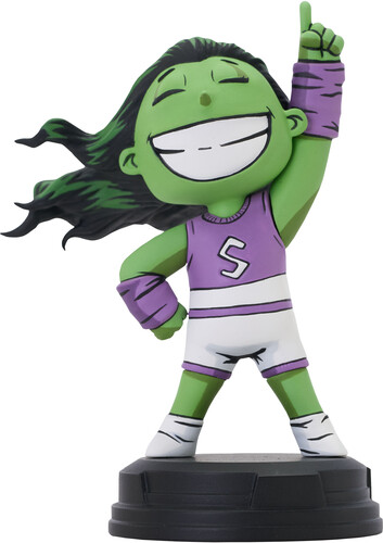 MARVEL ANIMATED-STYLE SHE-HULK STATUE