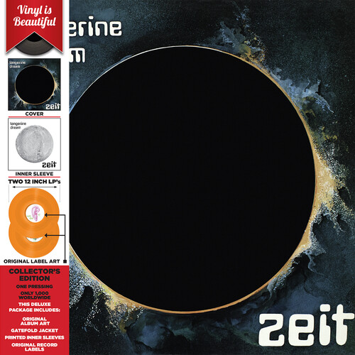 Tangerine Dream - Zeit - Orange [Colored Vinyl] [Deluxe] (Gate) [Limited Edition] (Org)