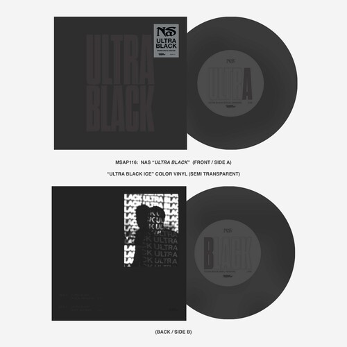 Nas - Ultra Black vinyl record cover