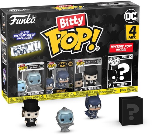 BITTY POP BATMAN FREEZE 4 PACK 85TH ANNIVERSARY