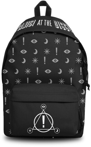 ROCKSAX PANIC! AT THE DISCO ICONS LOGO DAYPACK BLK