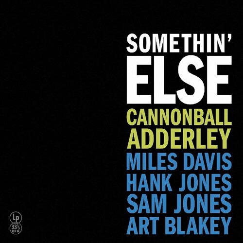 Cannonball Adderley - Somethin Else [Colored Vinyl] (Ylw) (Uk)