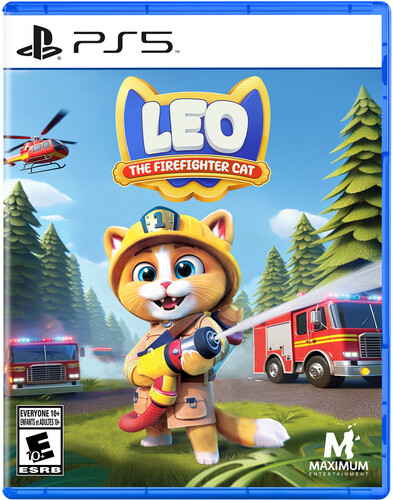 Leo The Firefighter Cat for Playstation 5