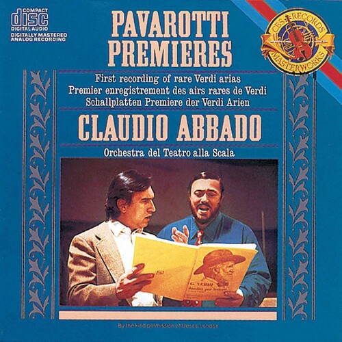 Premieres Rare Verdi Arias