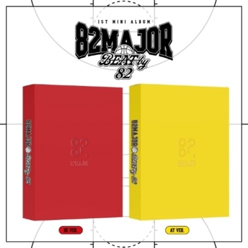 Beat By 82 - Random Cover - incl. 84pg Photobook, Trading Card, ID Card, 2 Photocards, 2 Logo Stickers, 2 Standing Dolls, Sticker Board & Sticker + Folded Poster