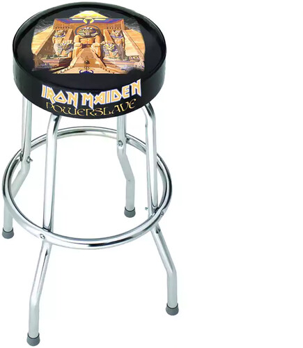 ROCKSAX IRON MAIDEN POWERSLAVE BAR SEAT BLK/ CHRM