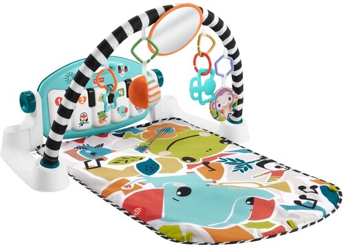 GLOW AND GROW KICK & PLAY PIANO GYM BLUE