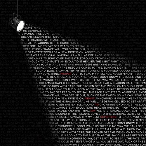 Meant To Say Something