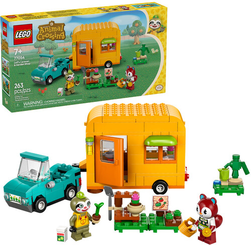 LEGO ANIMAL CROSSING LEIFS CARAVAN & GARDEN SHOP