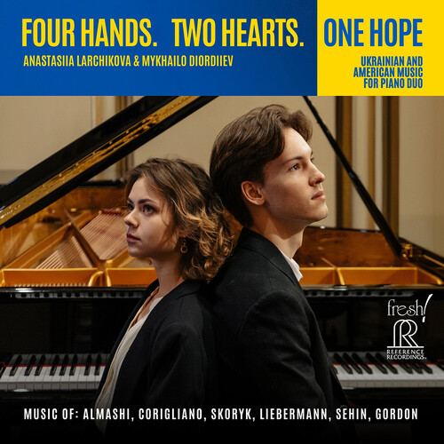 Anastasiia Larchikova - Four Hands. Two Hearts. One Hope vinyl record cover