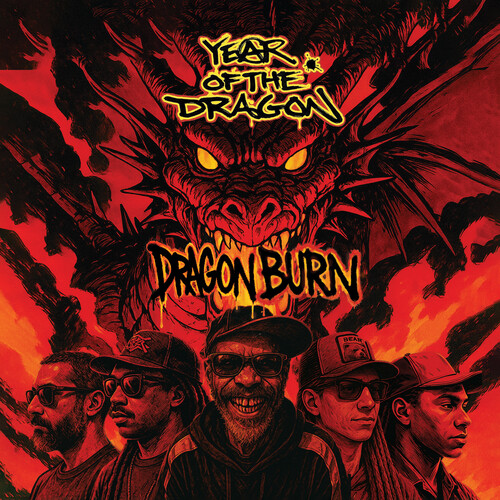 Year Of The Dragon - Dragon Burn vinyl record cover