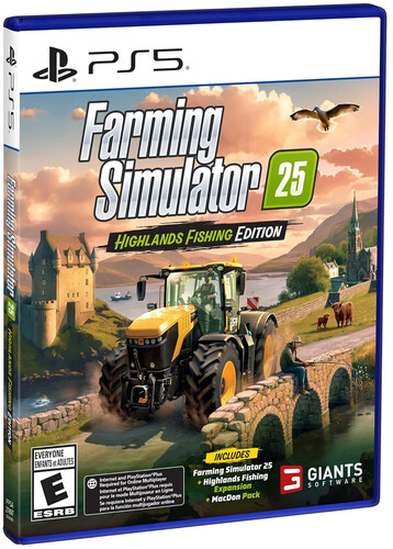 Farming Simulator 25 Highlands Fishing Edition for Playstation 5